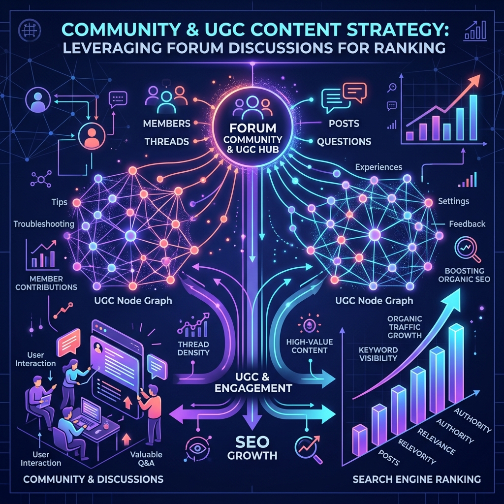 Community & UGC Content Strategy: Leveraging Forum Discussions for Ranking