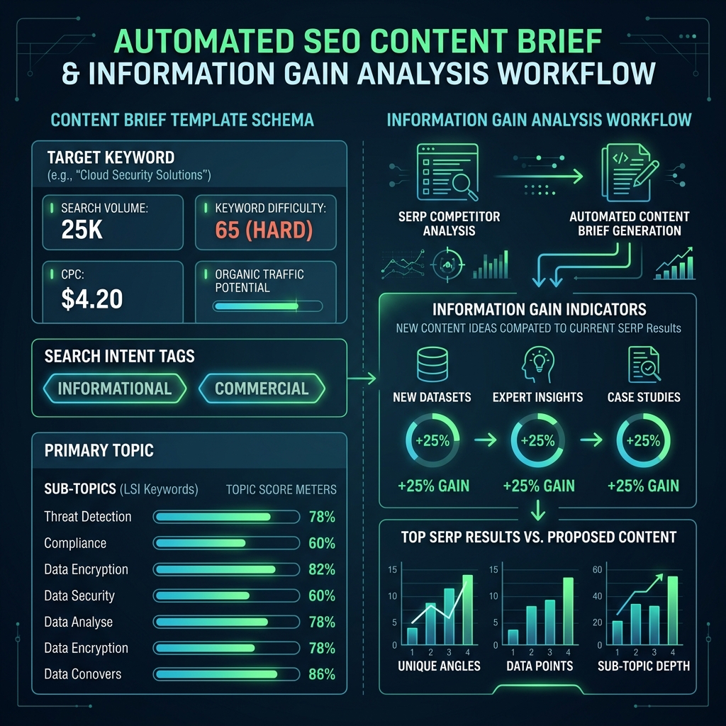 High-Converting SEO Content Brief Templates for Information Gain