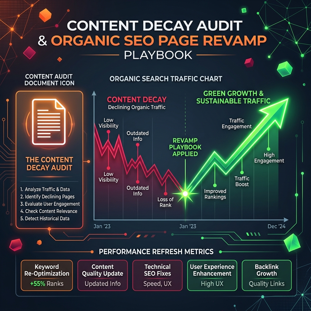 Content Decay Audits: Systematically Revamping Dropping Organic Pages