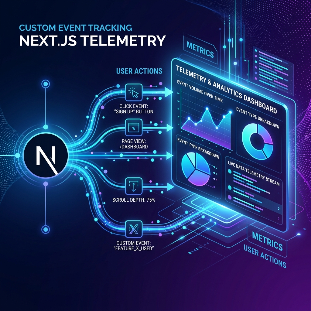 Custom Event Tracking Telemetry in Next.js: Measuring User Actions
