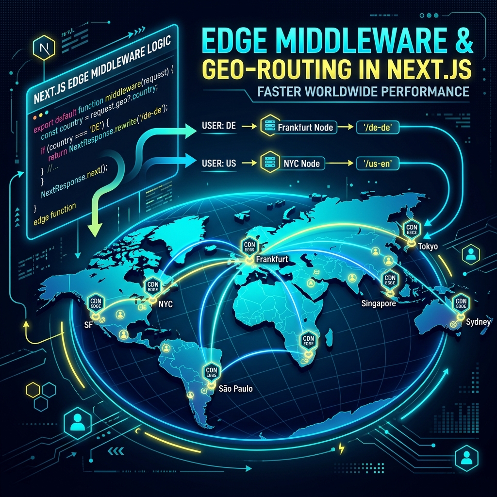 Edge Middleware & Geo-Routing: Serving Dynamic Content at Ultra-Low Latency