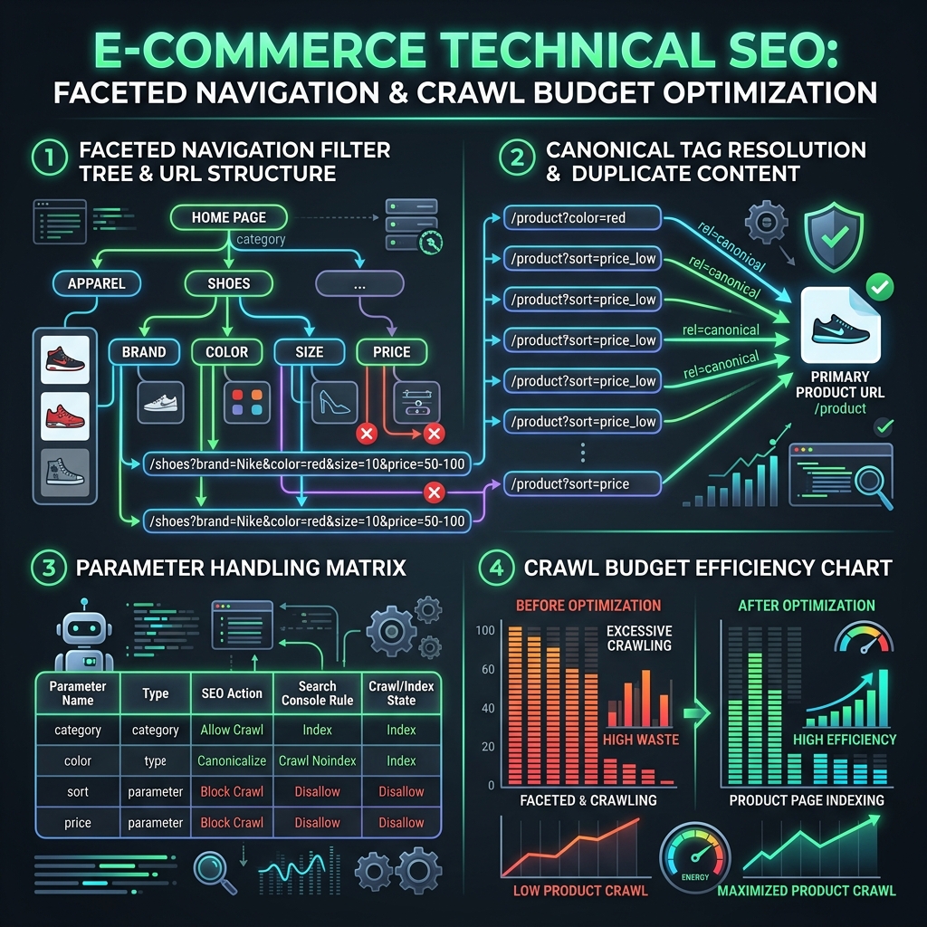 Faceted Navigation SEO: Solving Duplicate Content Traps in E-commerce