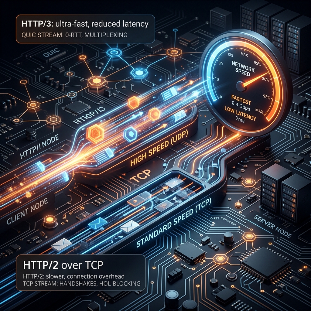 HTTP/3 and SEO: How Next-Gen Network Protocols Accelerate Site Speed