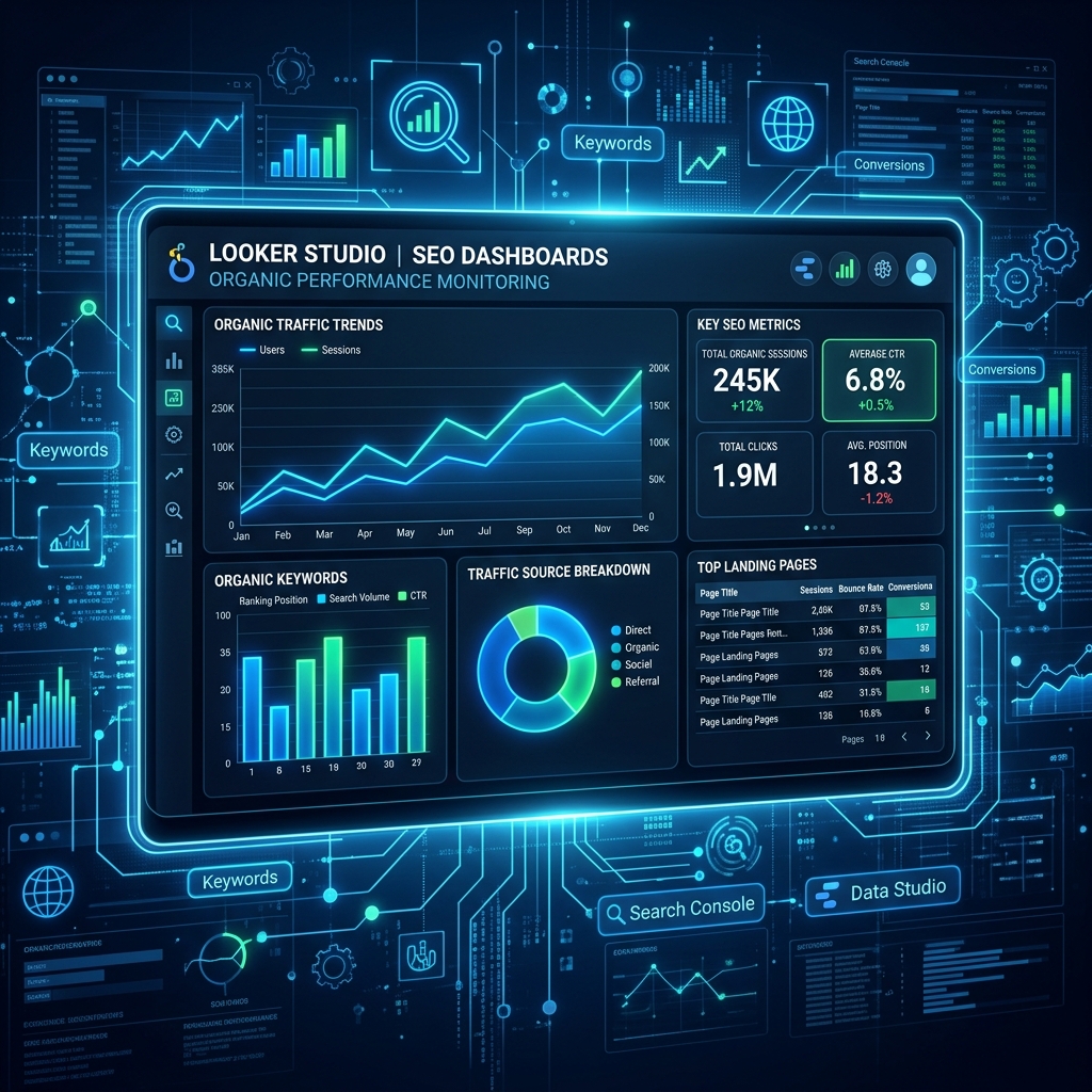 Looker Studio SEO Dashboards: How to Build Actionable Organic Reports