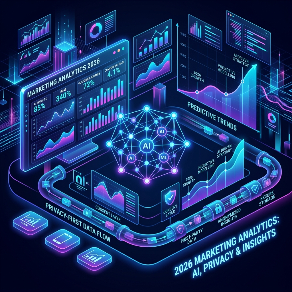 Marketing Analytics Trends 2026: AI, Attribution & Privacy-First Measurement Explained