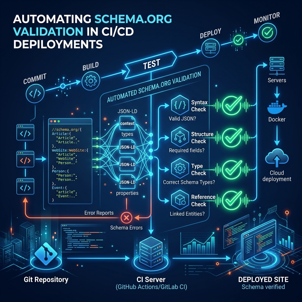 Automating Schema.org Validation in CI/CD Deployments
