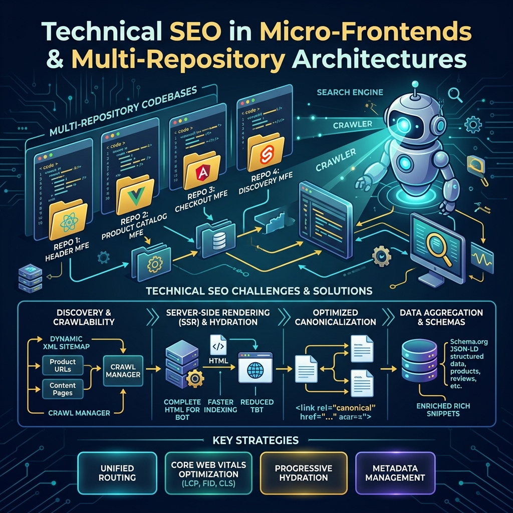 Technical SEO in Micro-Frontends & Multi-Repository Architectures