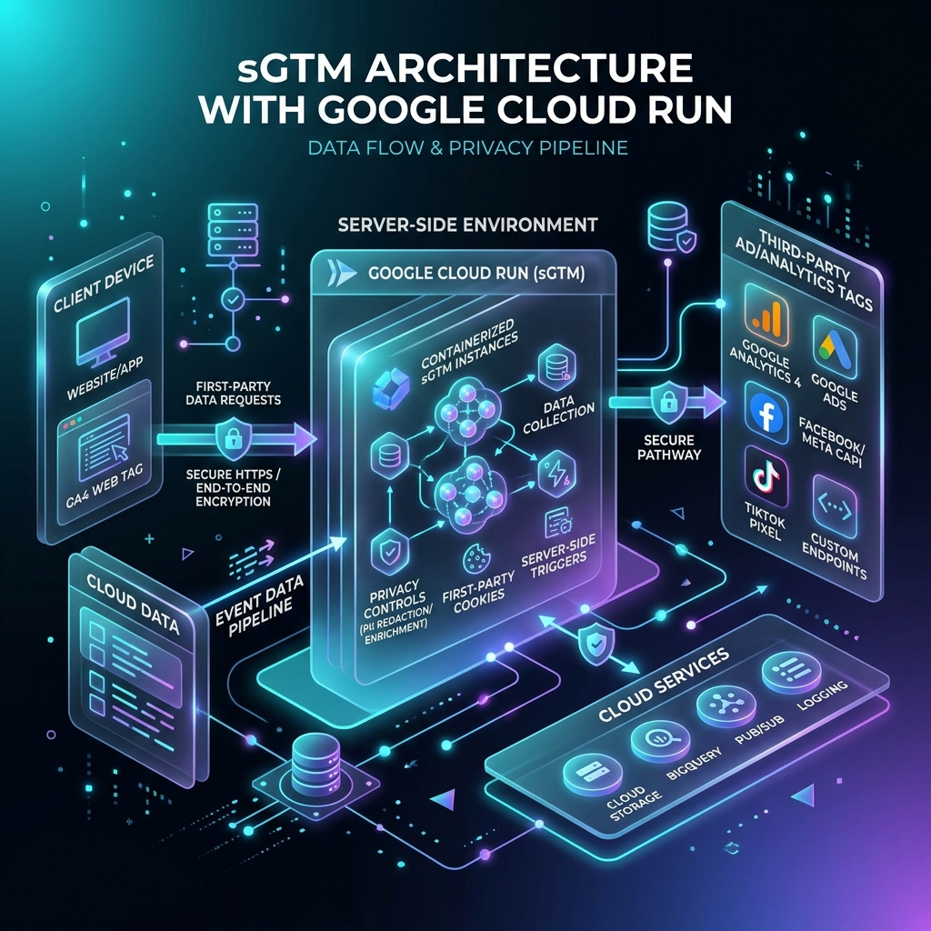 Server-Side Google Tag Manager (sGTM): Cloud Run Setup for Data Privacy