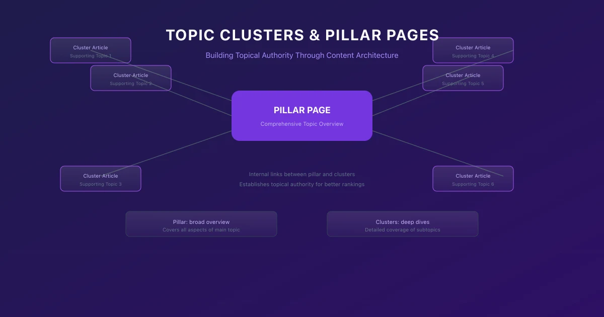 Topic Clusters and Pillar Pages: The SEO Architecture Your Content Needs