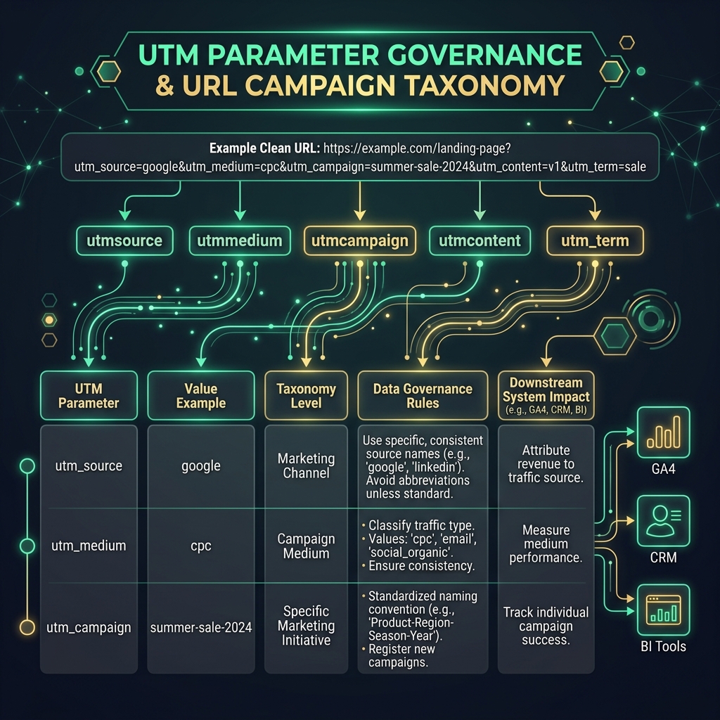UTM Parameter Governance: Building a Clean Campaign Tracking Taxonomy